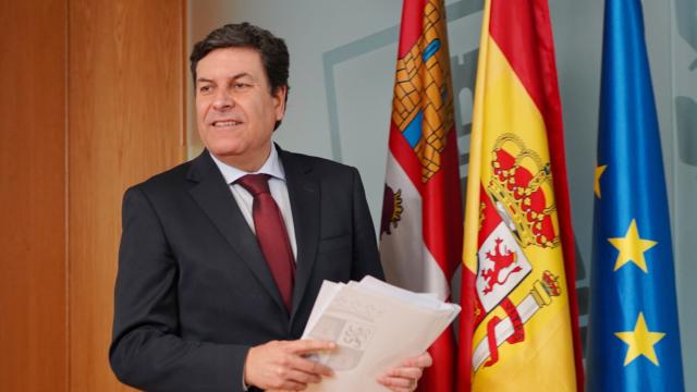 El consejero de Economía y Hacienda y portavoz, Carlos Fernández Carriedo.