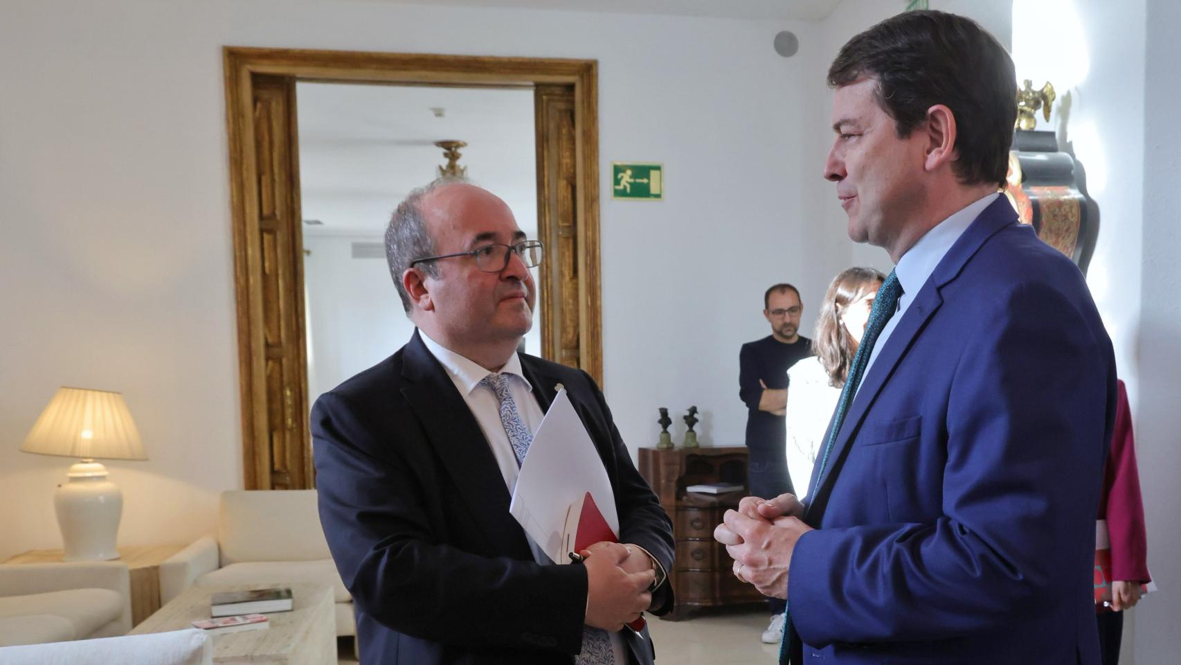 El presidente de la Junta en un encuentro con el ministro de Cultura y Deporte