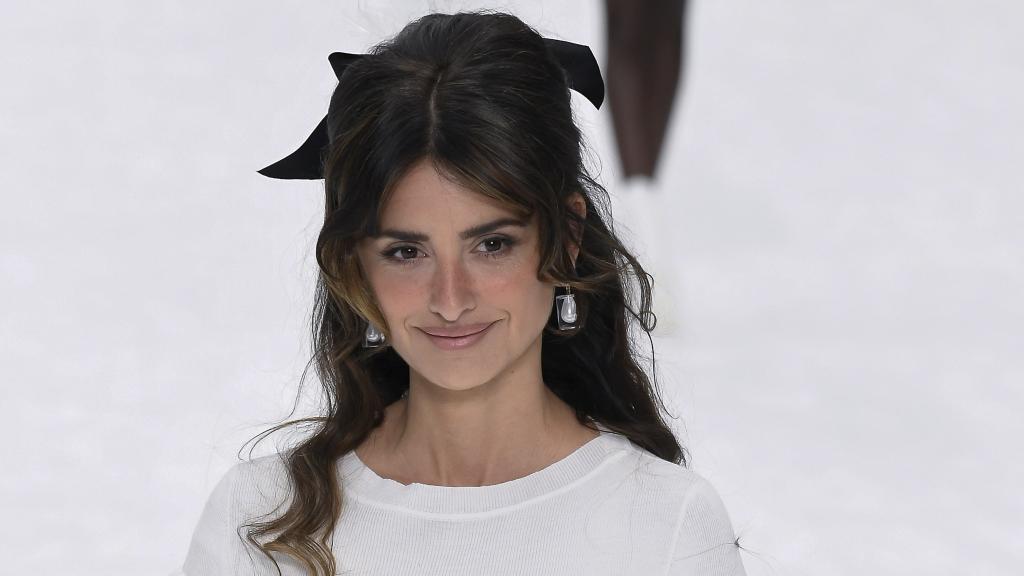 Penélope Cruz en un desfile de Chanel en 2019.