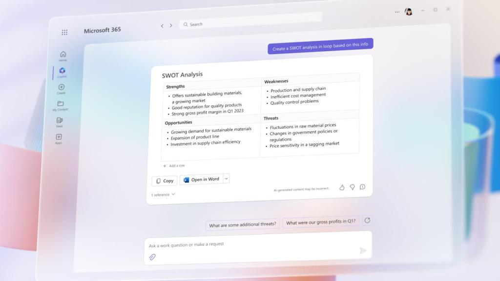 Microsoft Copilot podrá resumir correos de Outlook y archivos de Excel usando IA