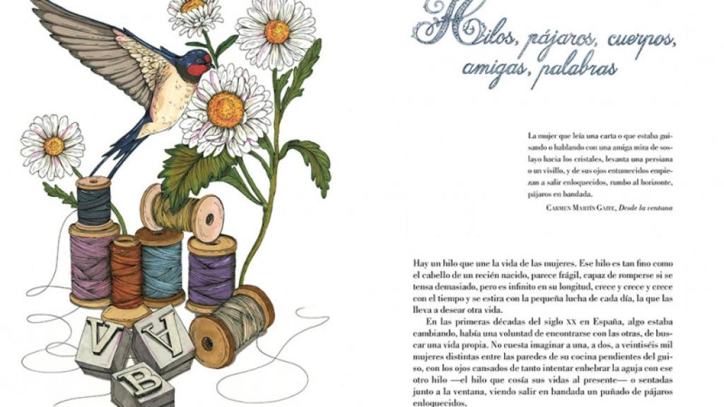 Pliego del libro Escritoras (Lumen, 2023)