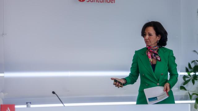 Ana Botín, presidenta de Santander.