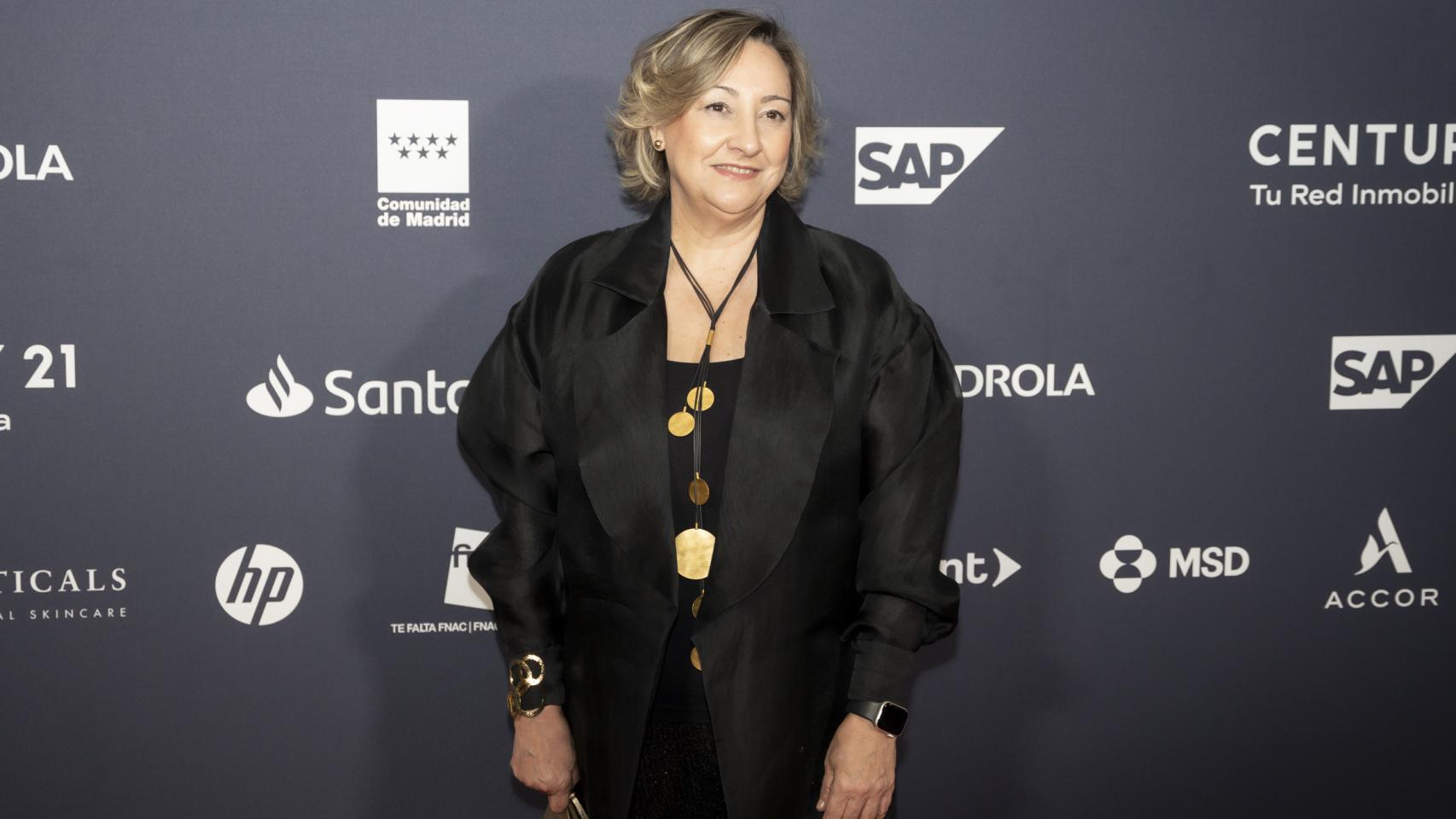 Ángela Nieto, en el photocall de 'Las Top 100'