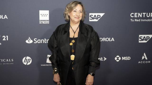 Ángela Nieto, en el photocall de 'Las Top 100'