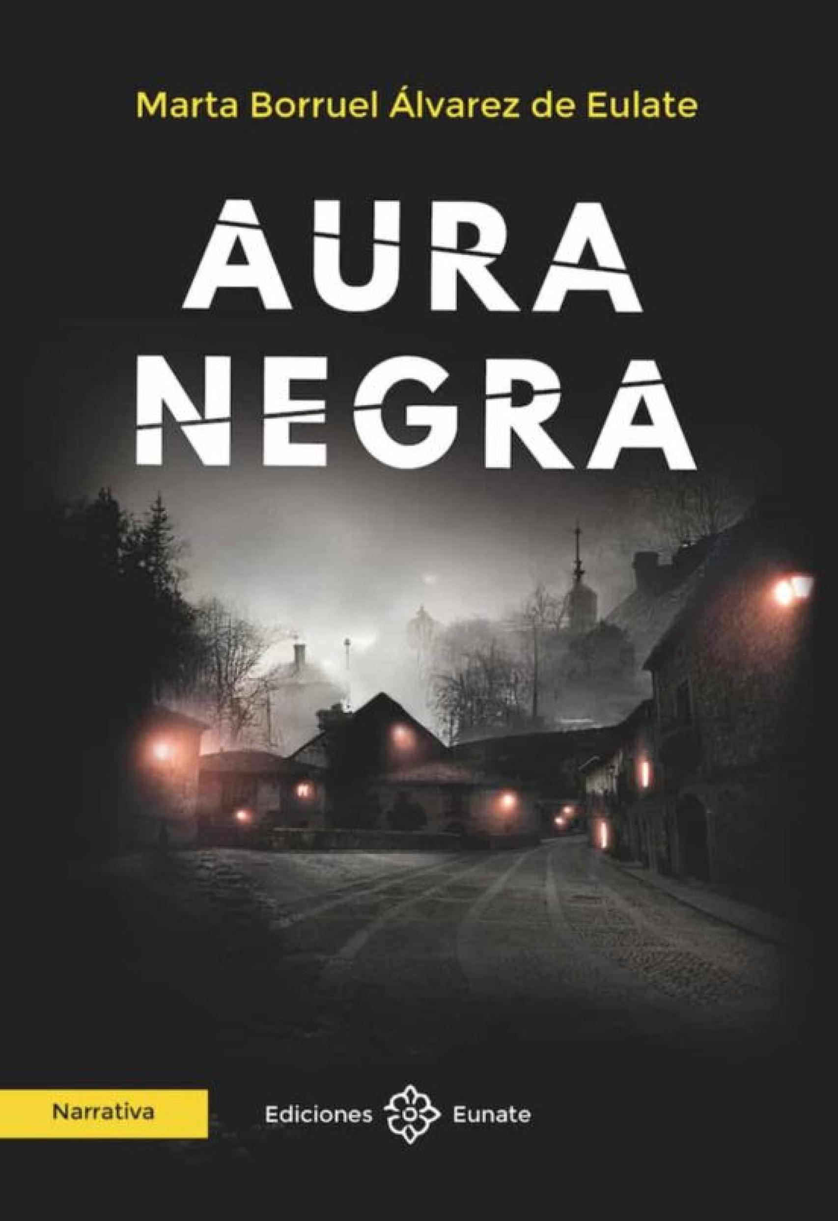 Portada de 'Aura Negra', de Marta Borruel
