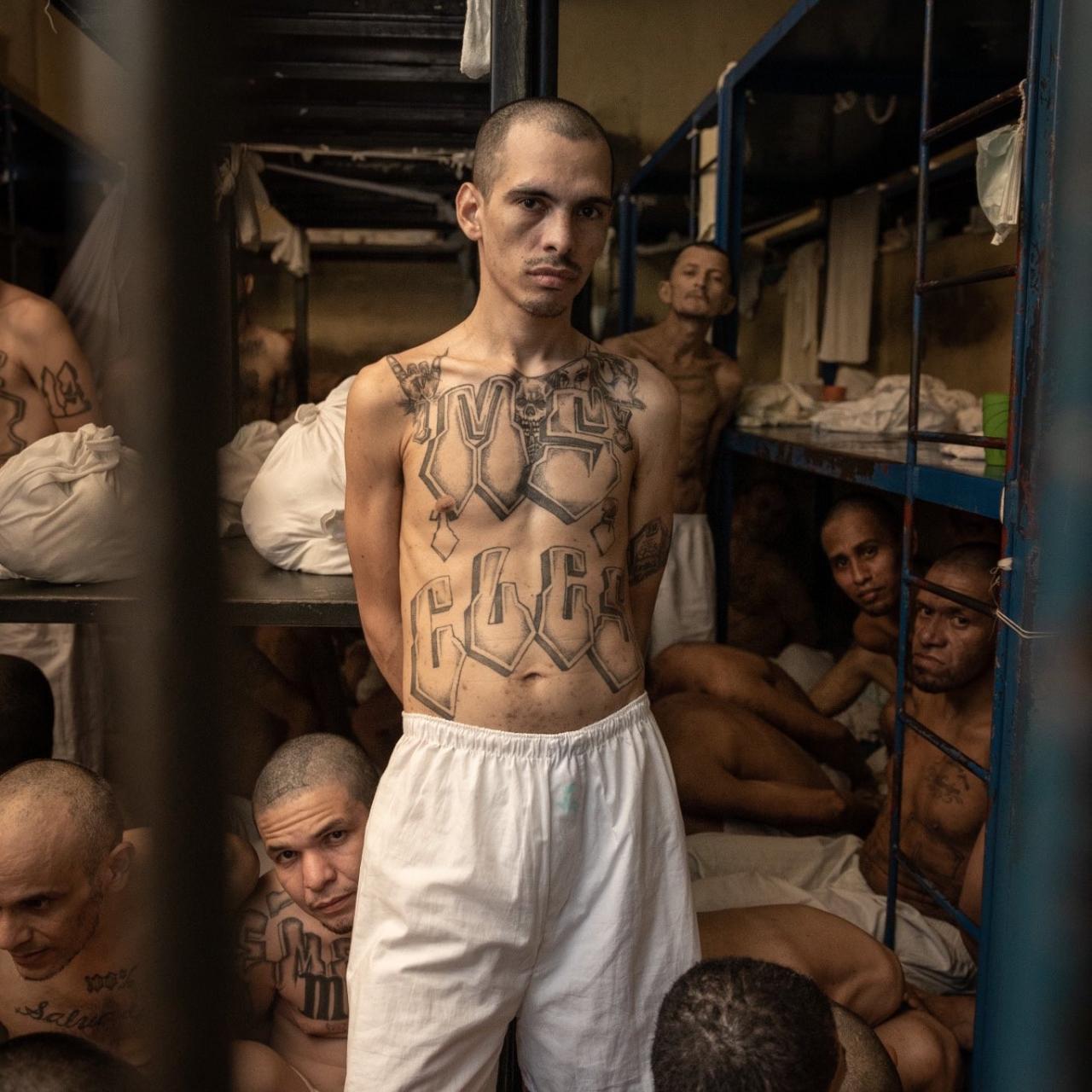 Imagen del CECOT en El Salvador