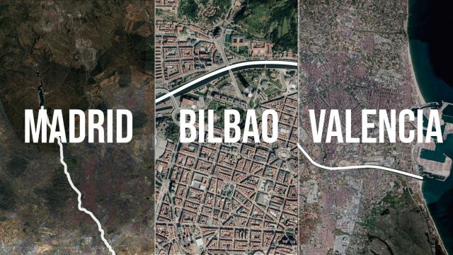 Mirar hacia los ríos: así cambiaron las ciudades de Madrid, Bilbao y Valencia