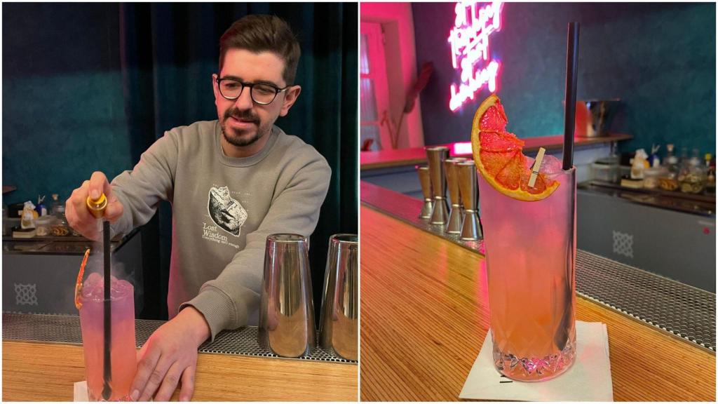 Julio Hermida de Infame Craft Bar.