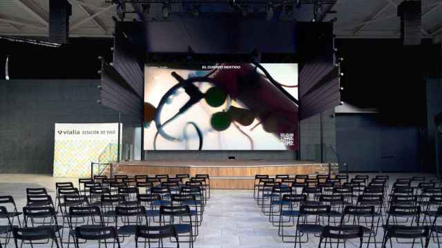 Obra ‘Infosil’, de ElenaCanton, de la exposición El cuerpo sentido.