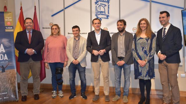 Conrado Íscar durante la presentación de la campaña de prevención del suicidio, ‘Grita Vida. No estás solo’