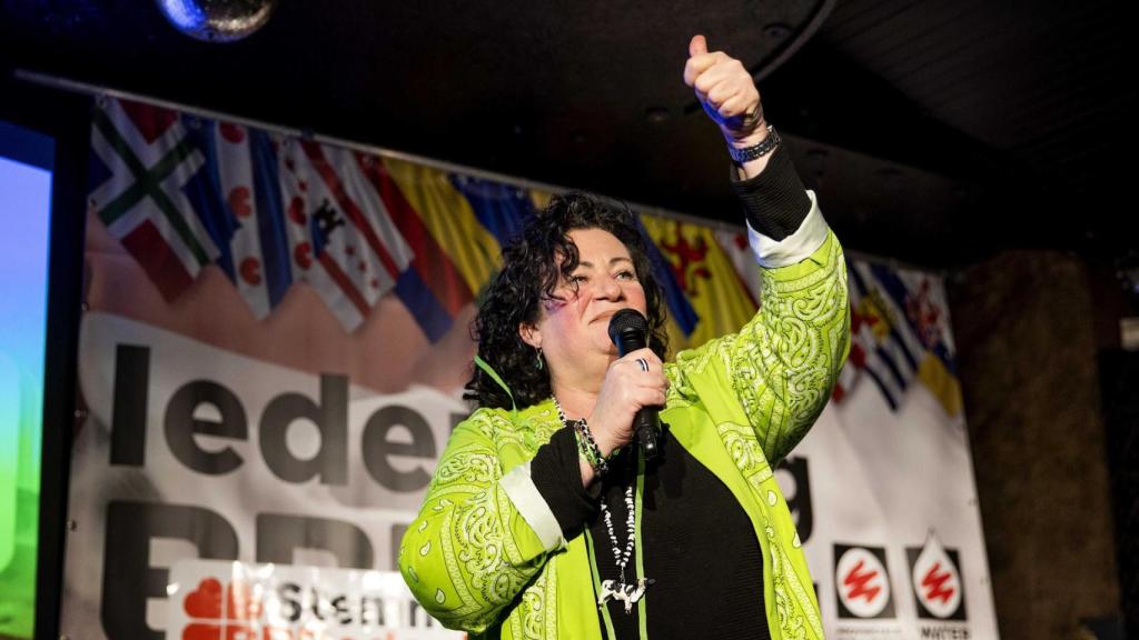 Caroline van der Plas, líder del Movimiento Campesino-Ciudadano.