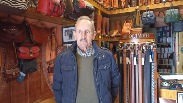 José María Maíllo Calama, el último artesano del cuero de Salamanca