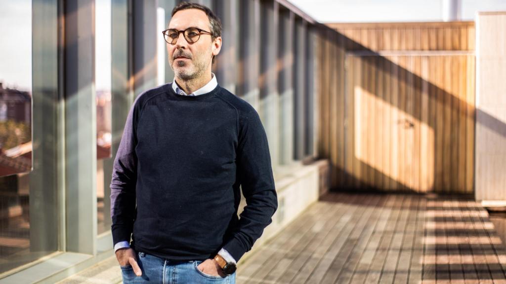 Martínez Horta durante la entrevista.