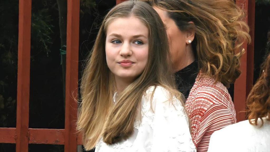 La princesa Leonor de Borbón, heredera al trono de España.