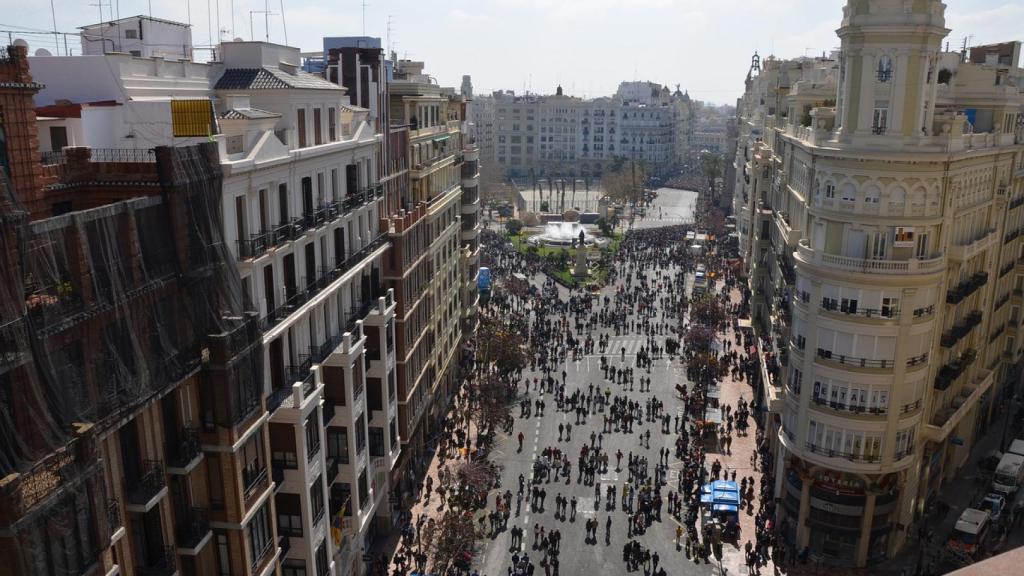Las Fallas.