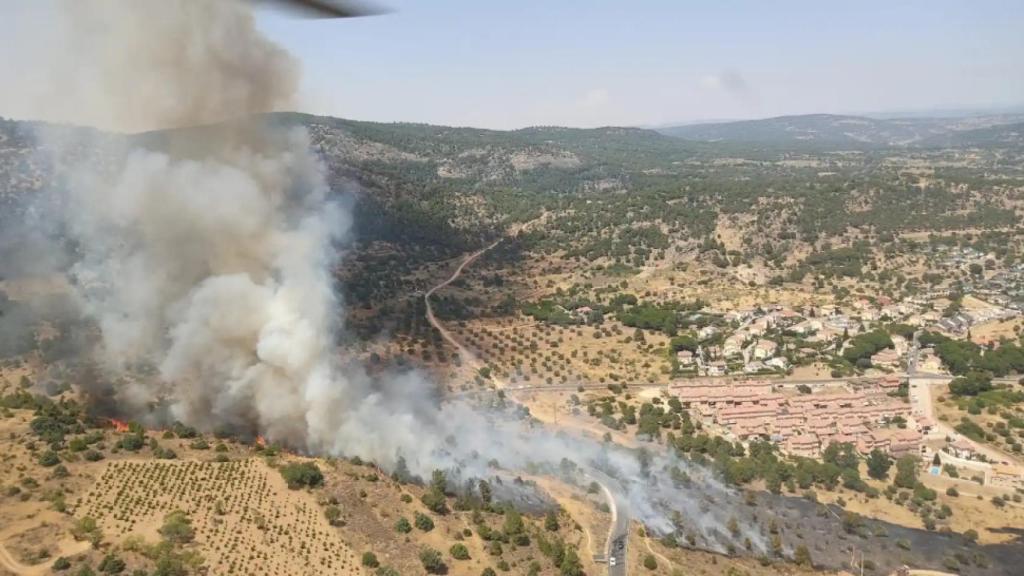 El incendio del pasado verano en Cebreros (Ávila).