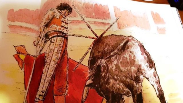 Leandro, ilustración de Miguel Angel Soria