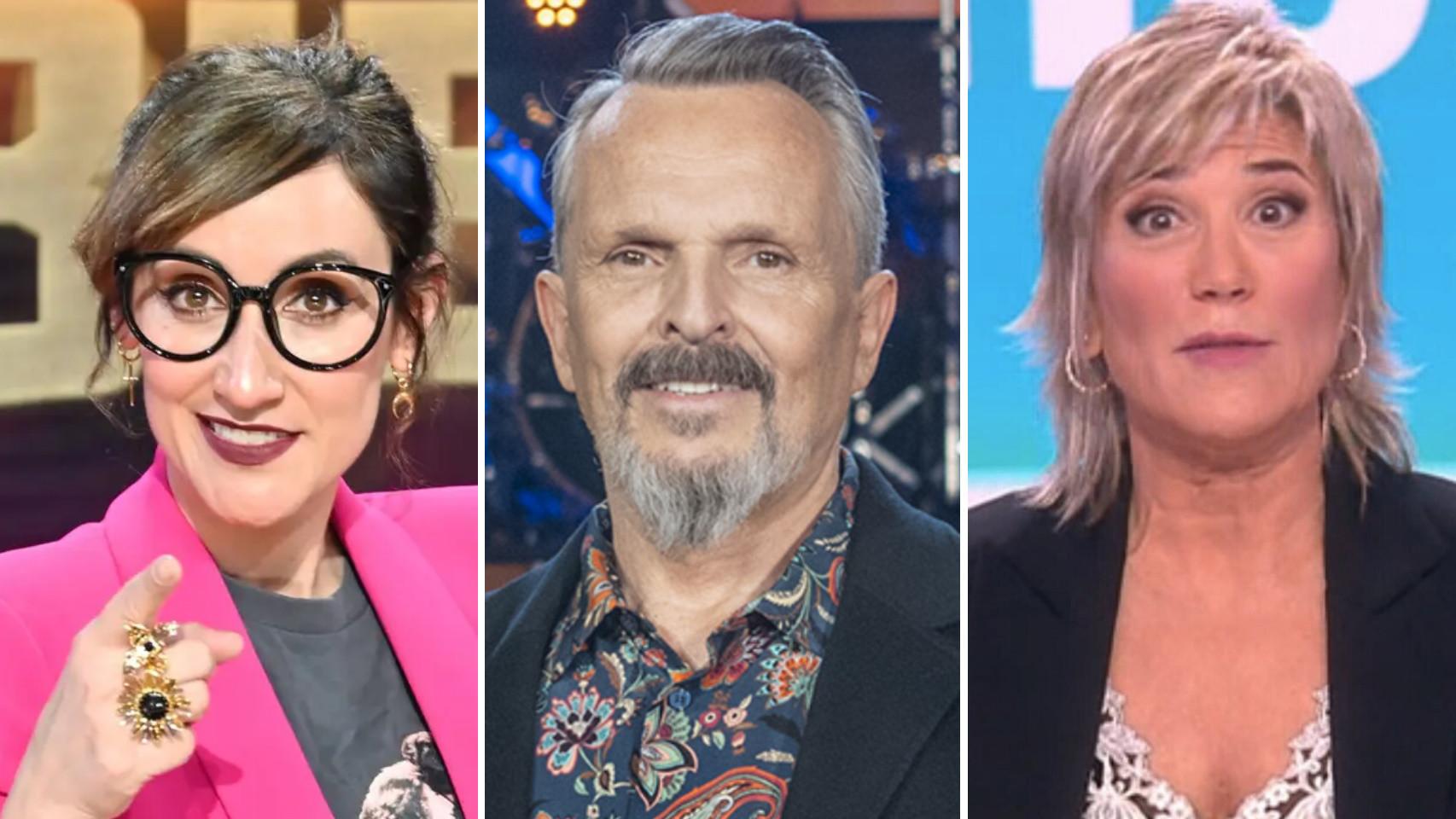 Ana Morgade, Miguel Bosé y Julia Otero, las 'víctimas' de los bajos datos del prime time de La 1.
