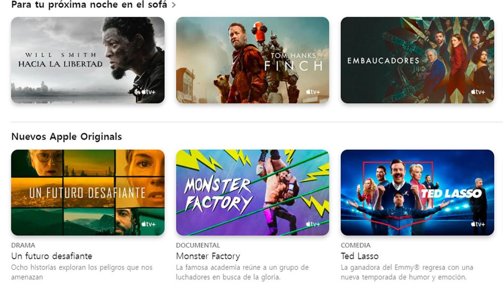 Catálogo de Apple TV+