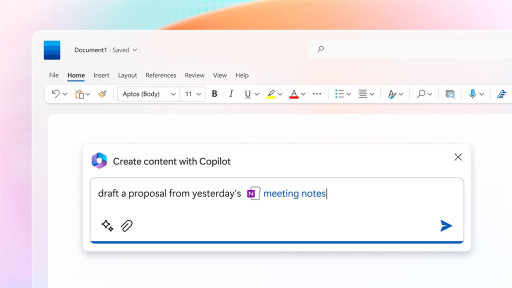 Generando contenido con Copilot en Microsoft 365