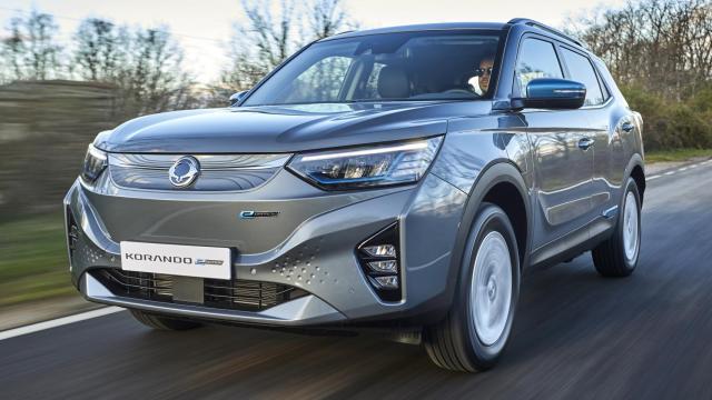 El SsangYong Korando e-Motion puede tener hasta 474 kilómetros de autonomía en ciclo urbano.