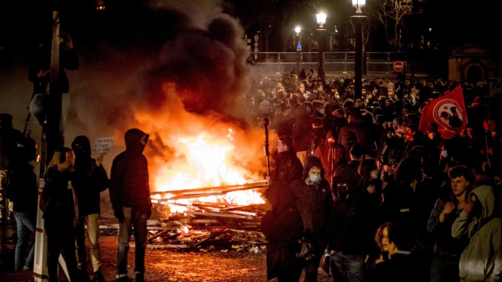 Protestas en París