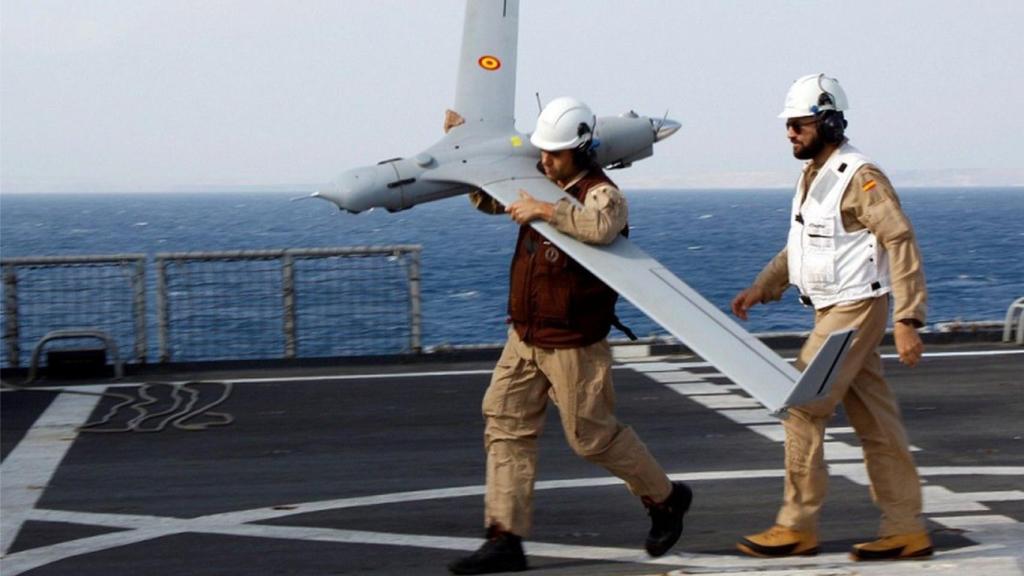 Las dimensiones y peso del ScanEagle proporcionan facilidades logísticas