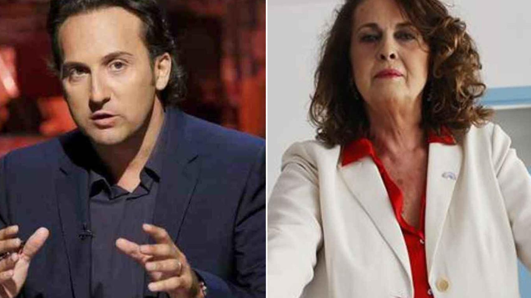 Iker Jiménez y Carla Antonelli en un fotomontaje.