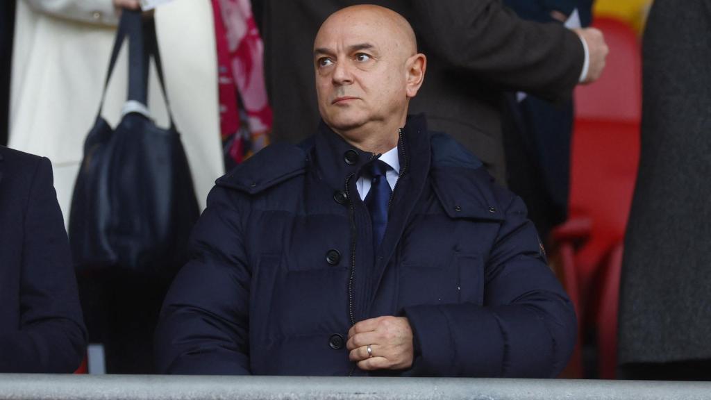 Daniel Levy, presidente del Tottenham.