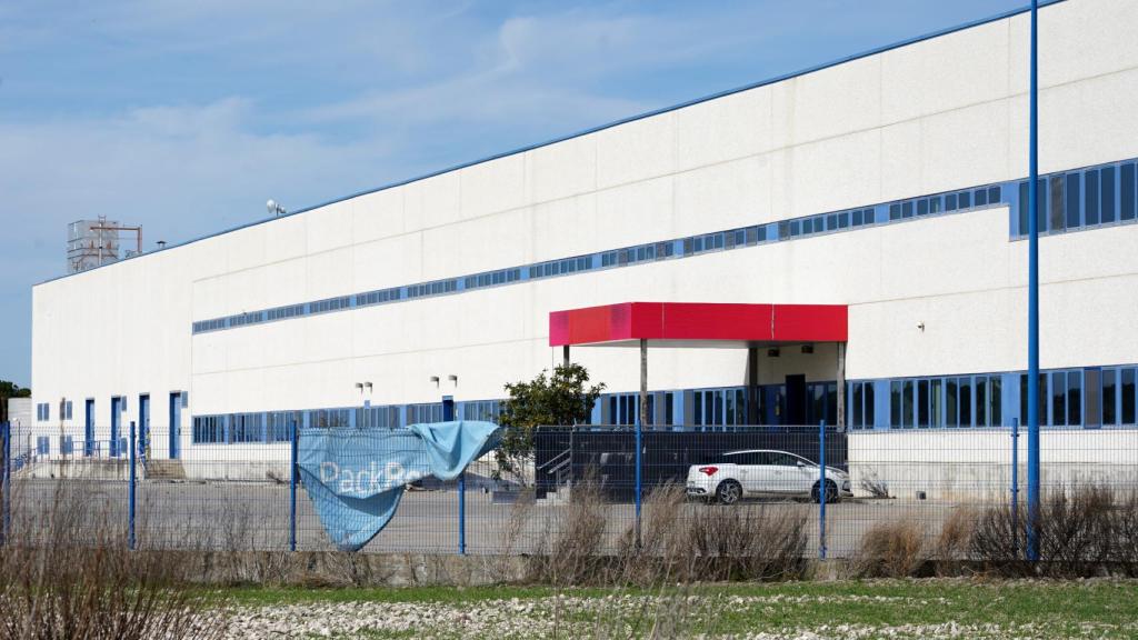 Antigua fábrica de Grefusa, en Aldeamayor de San Martín.