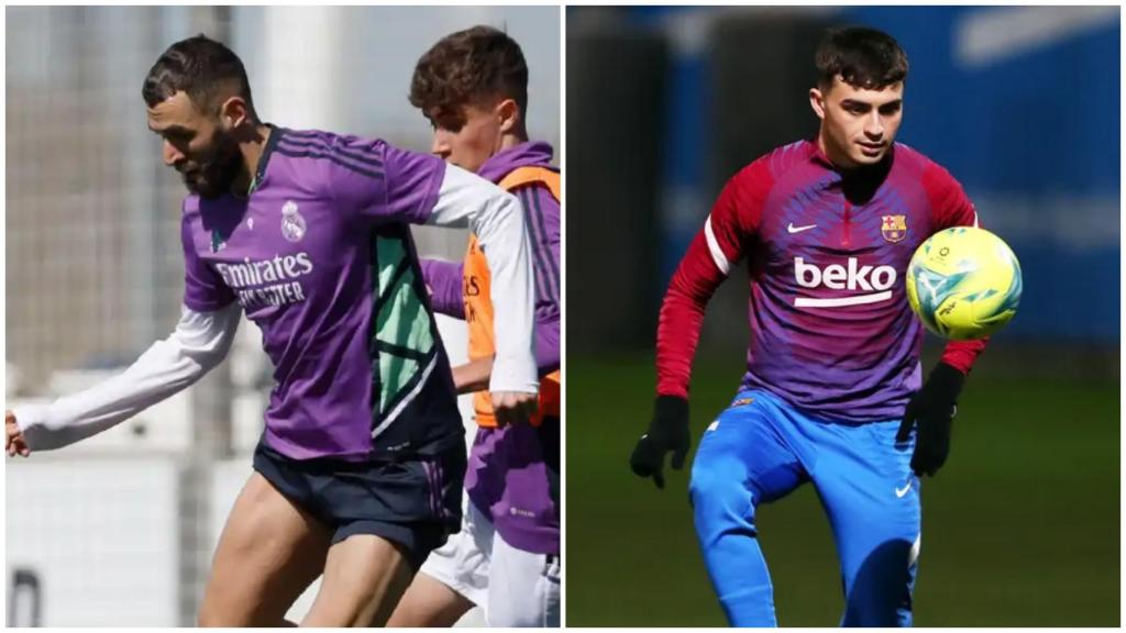 Benzema y Pedri