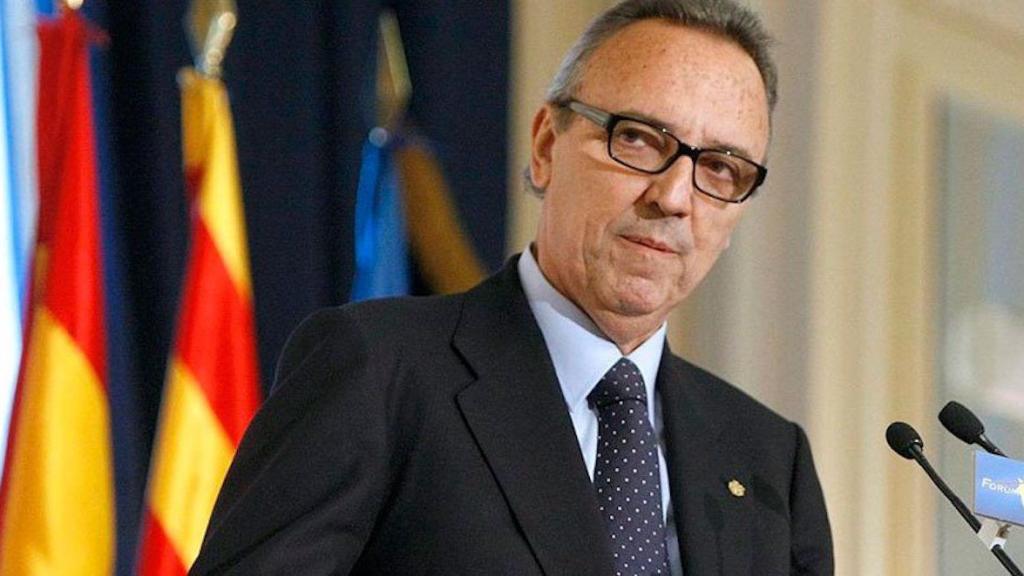 Joan Gaspart en un acto empresarial