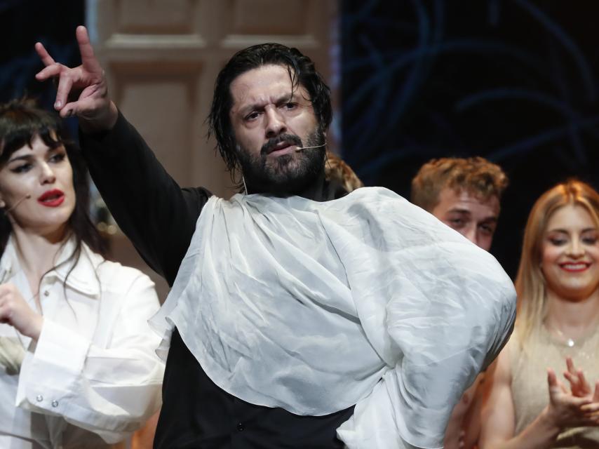 El bailaor Rafael Amargo durante la representación de 'Yerma', su última función, en 2020.