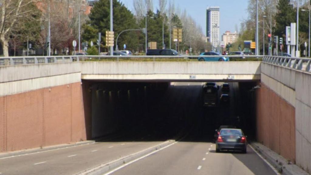 Corte de tráfico durante esta semana en el túnel de la Avenida de Salamanca