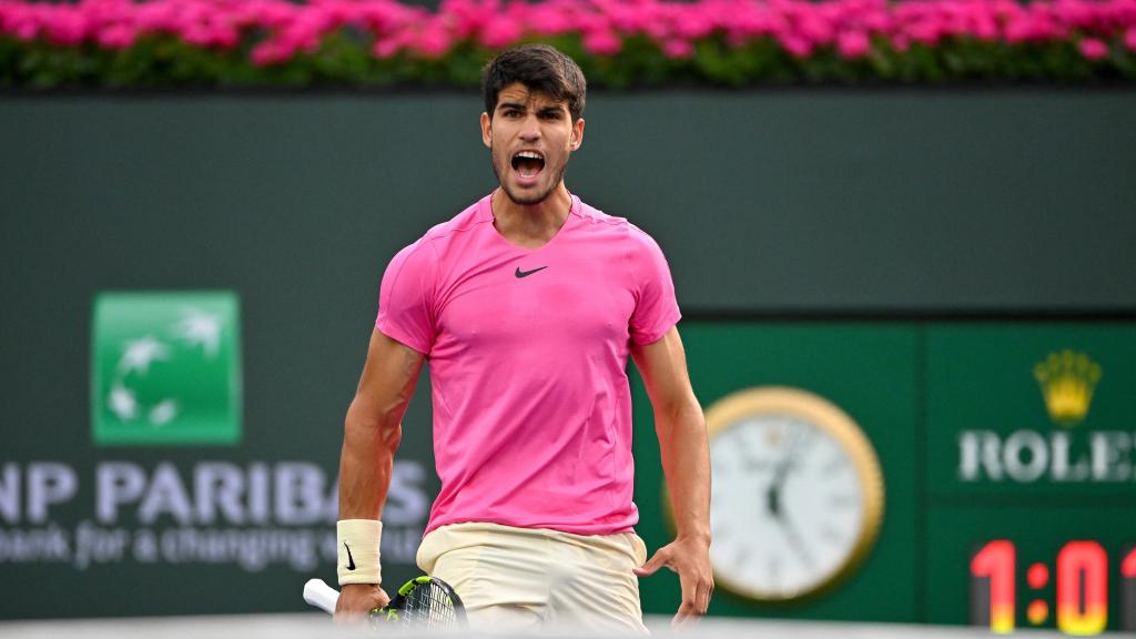 Carlos Alcaraz, en Indian Wells 2023