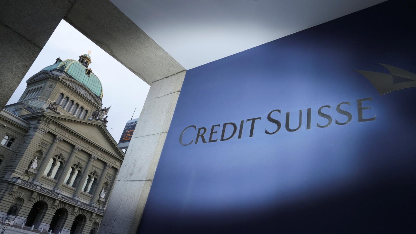 Una sucursal de Credit Suisse.