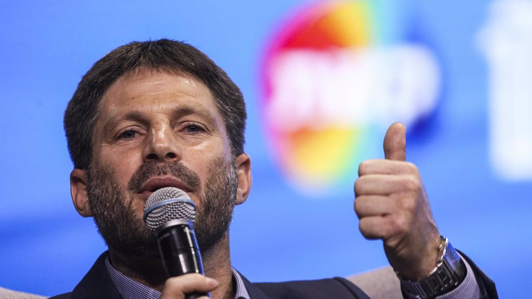 El ministro de Finanzas de Israel, el ultraderechista y antiárabe Bezalel Smotrich, en una imagen de archivo.