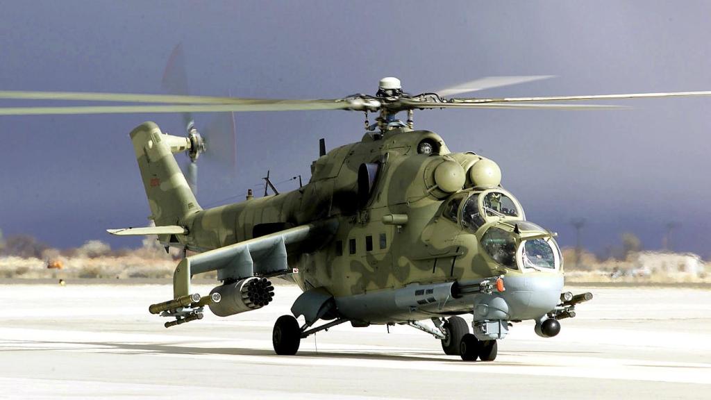 Mi-24 Desert ruso.