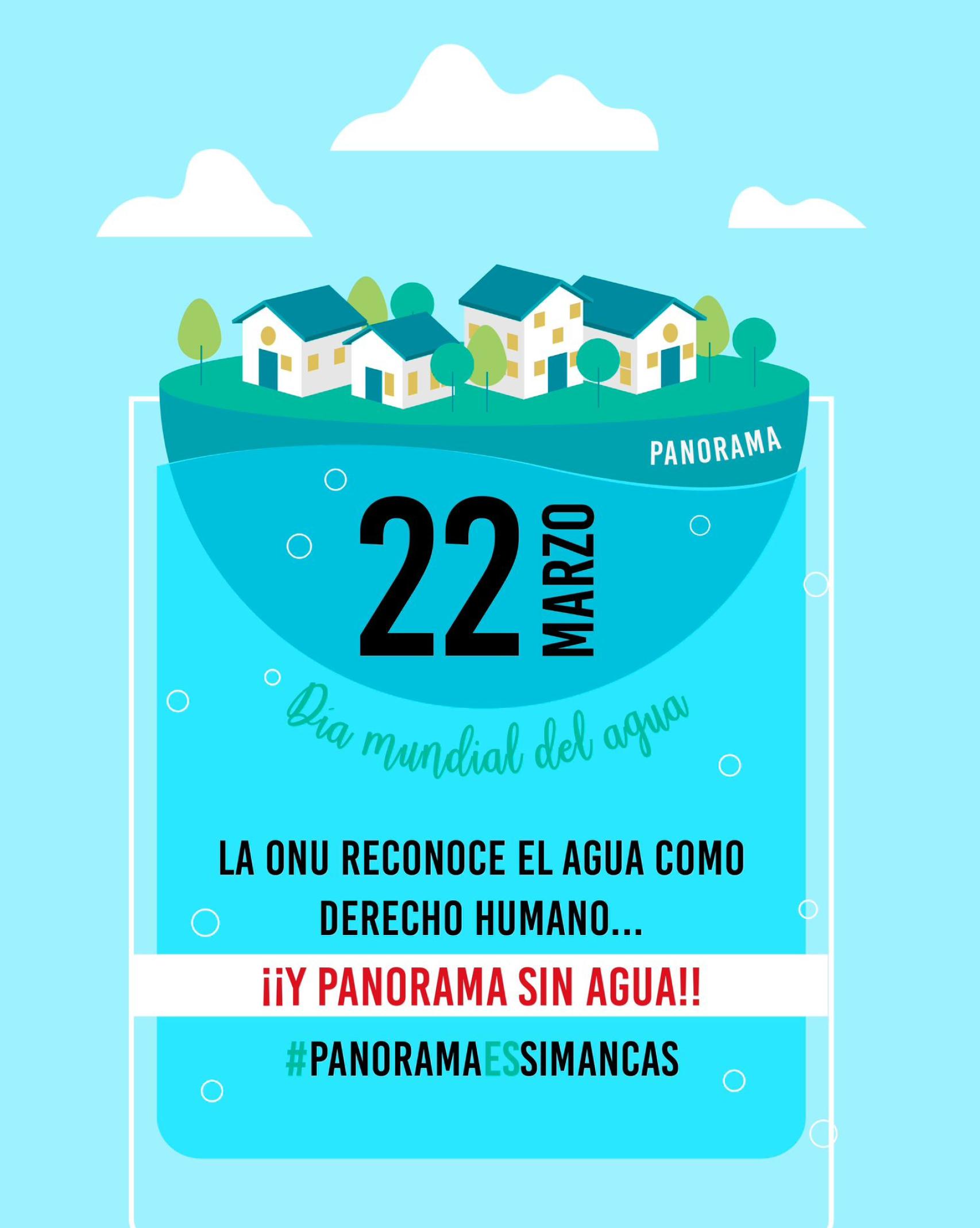 Imagen de la Plataforma con motivo del Día Mundial del Agua