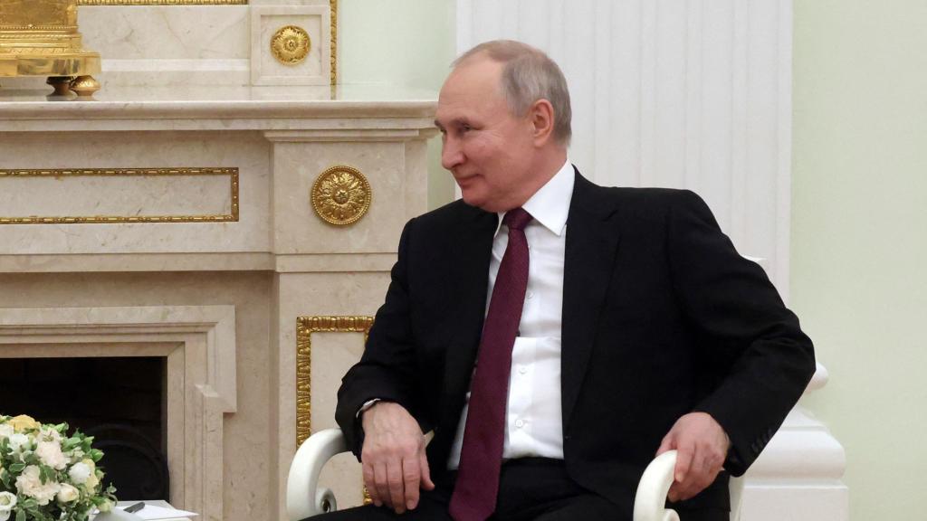 El presidente de China, Xi Jinping, junto al presidente de Rusia, Vladímir Putin, este lunes