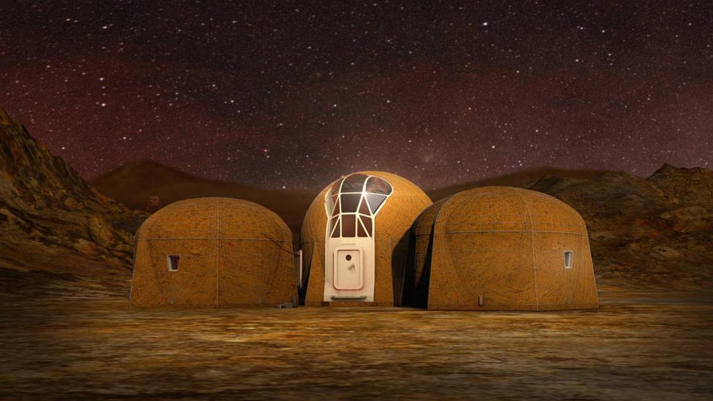 Edificio en Marte
