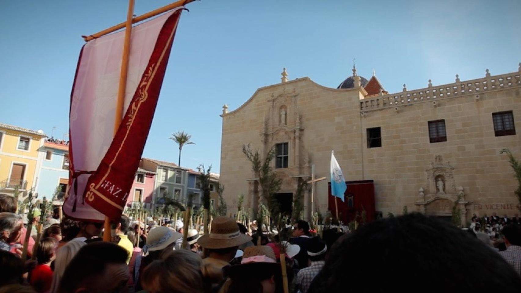 La romería de Santa Faz, en imagen de archivo.