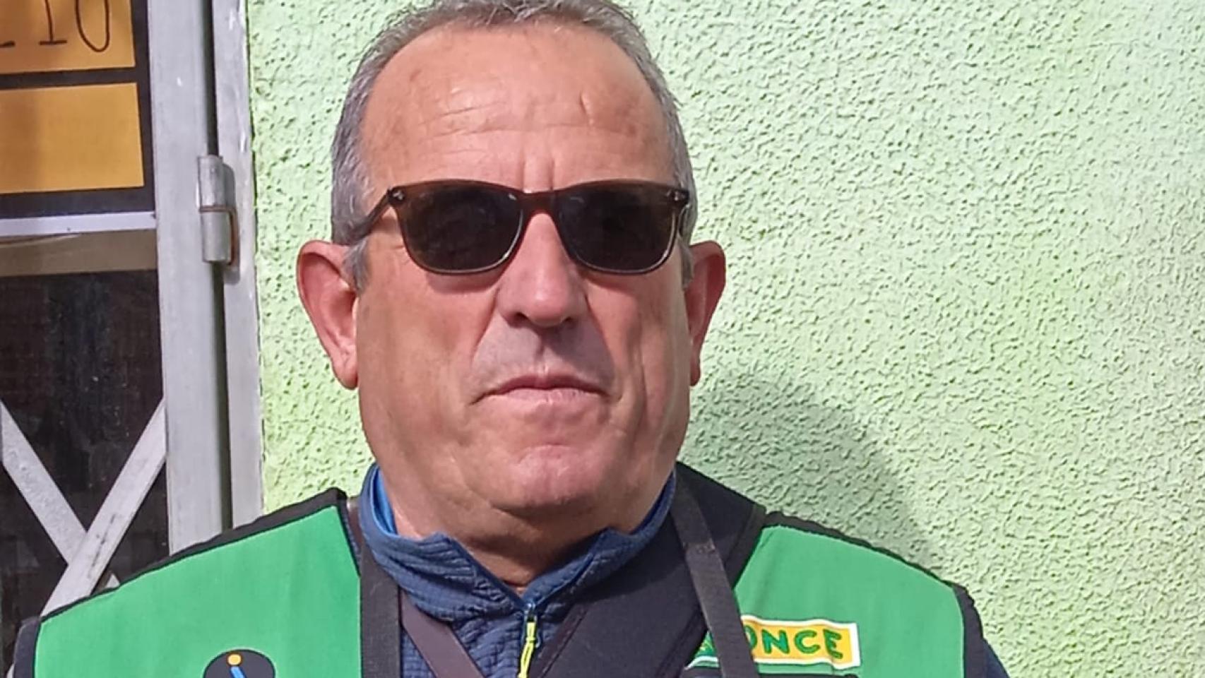 El vendedor de la ONCE Vicente Rodríguez Rodríguez
