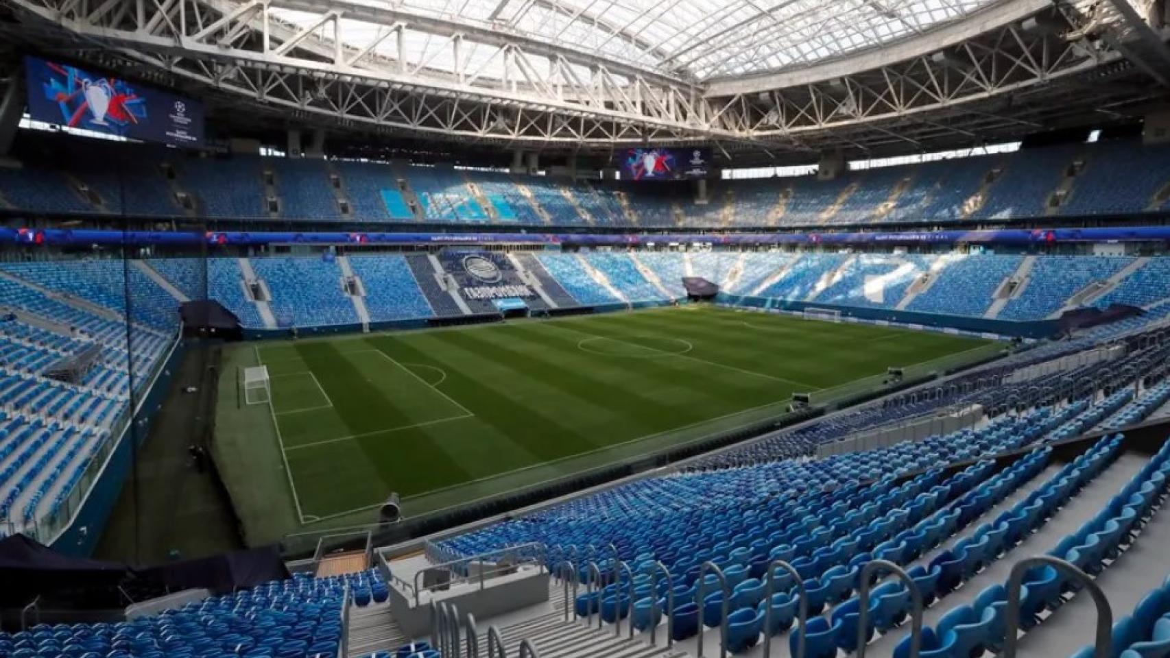 El Gazprom Arena, estadio del Zenit.