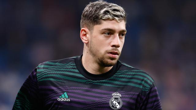Fede Valverde, con el Real Madrid en 2023