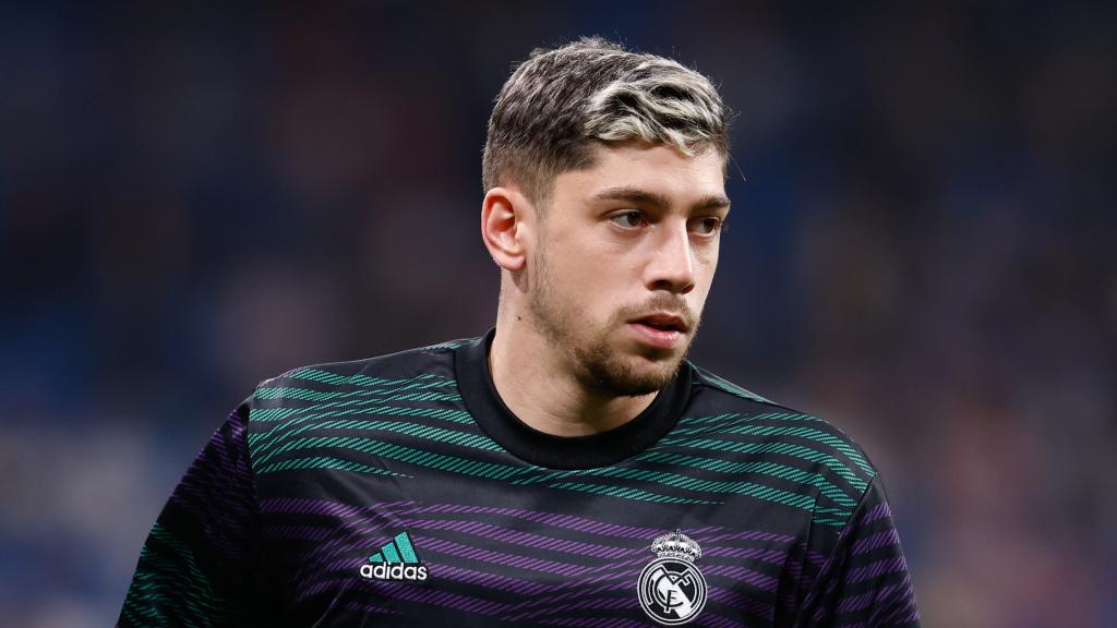 Fede Valverde, con el Real Madrid en 2023