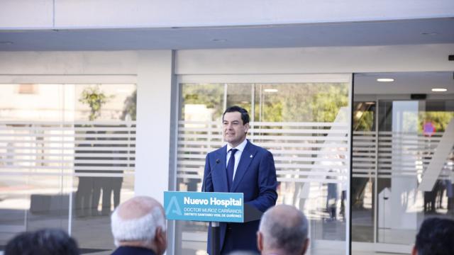 El presidente de la Junta de Andalucía, Juanma Moreno.