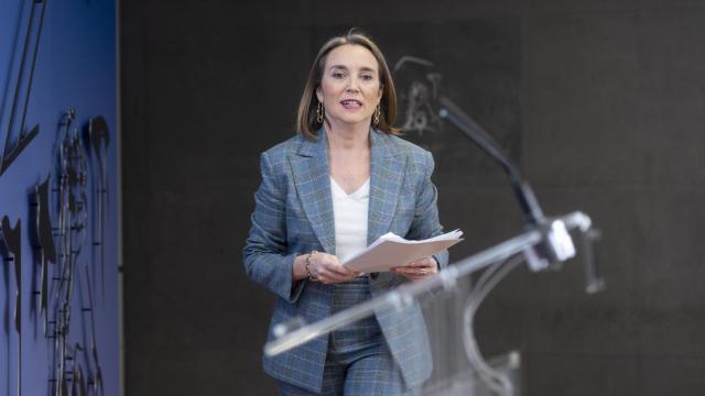 La portavoz del PP en el Congreso, Cuca Gamarra.