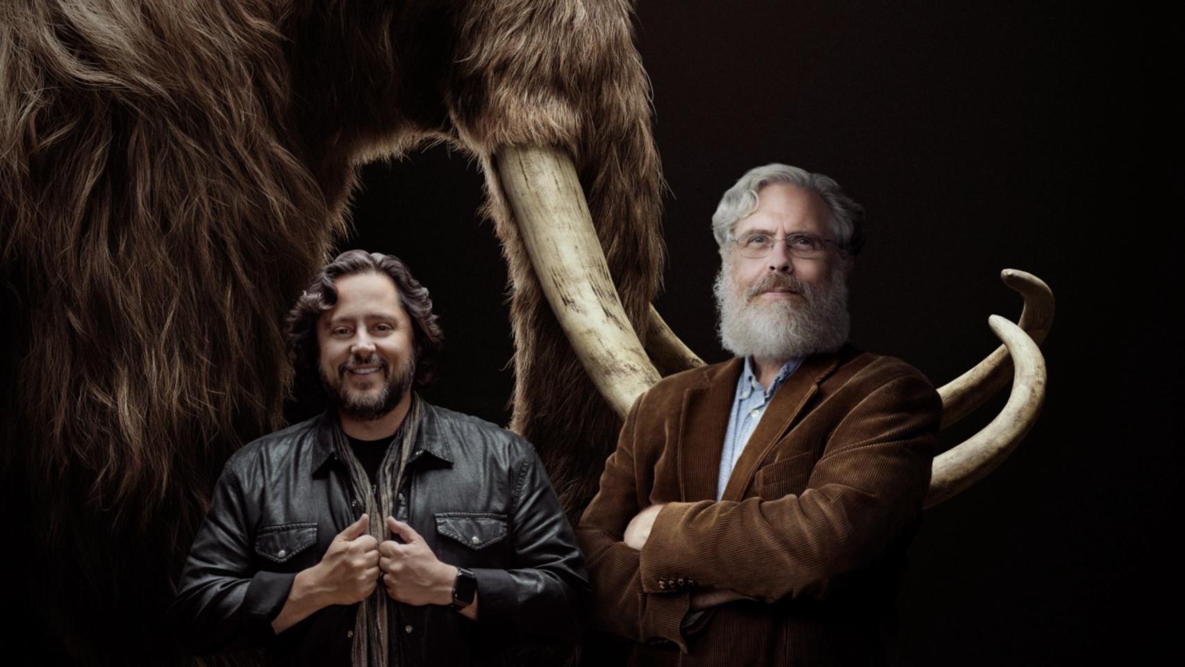 Los fundadores de Colossal: Ben Lamm  y George Church