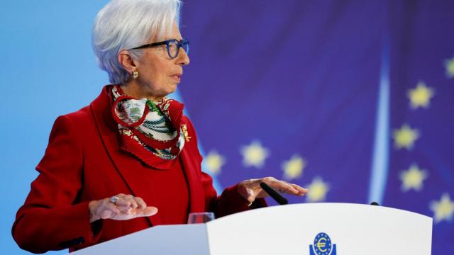 La presidenta del BCE, Christine Lagarde